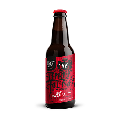 Bad Uncle Barry West Coast Pale Ale 4.2% - Three Fiends Brewhouse