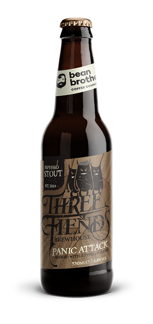 Panic Attack Espresso Stout 6.8% - Three Fiends Brewhouse