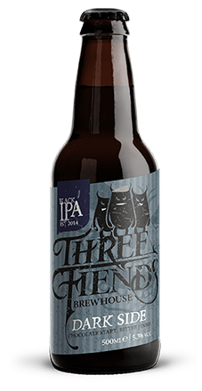 Dark Side Black IPA 5.3% Case - Three Fiends Brewhouse
