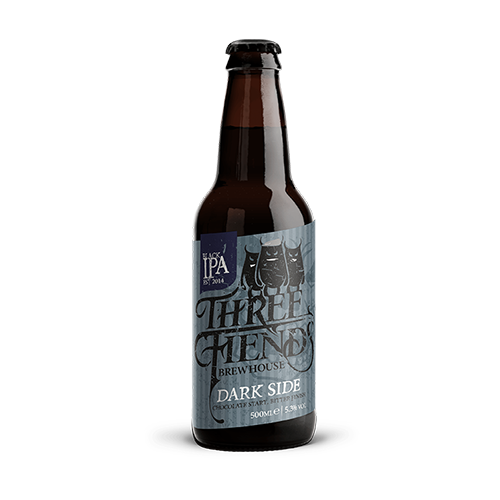 Dark Side Black IPA 5.3% - Three Fiends Brewhouse