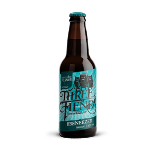 Ebeneezer Unfiltered Pilsner 4.2% - Three Fiends Brewhouse