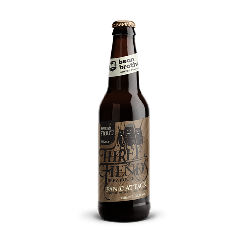 Panic Attack Espresso Stout 6.8% - Three Fiends Brewhouse