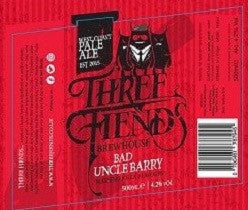 Bad Uncle Barry West Coast Pale Ale 4.2% Case - Three Fiends Brewhouse