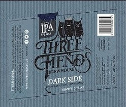 Dark Side Black IPA 5.3% Case - Three Fiends Brewhouse